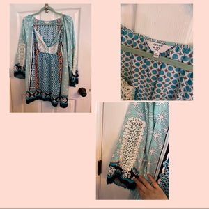 Crown & Ivy Bohemian Tunic